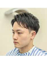 イチツボ(ICHITSUBO) ツーブロックショートメンズスタイル