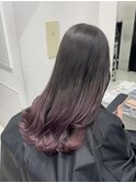ラベンダーピンクグラデーションカラー