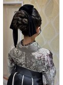 卒業式袴　着付け＋ヘアセット