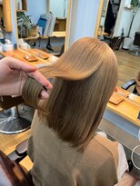 アン ブリーチ(UN BLEACH)&nbsp;【ブリーチカラー】ナッツベージュ♪