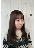 韓国風レイヤー/イメチェン/外ハネボブ/美髪/ワイドバング/髪型