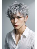 ストゥー(StueW.)&nbsp;ホワイトハイトーン/ツイスト/スパイラル/波巻きパーマ/パーマ