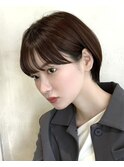 ｛岩田莉奈｝似合わせショート大人かわいい30代40代50代新宿