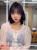 縮毛矯正・ストレート/くびれヘア/夏のヘアアレンジ