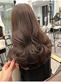 レイヤーカット顔まわり前髪セミロング20代30代40代