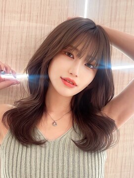 アマトウキョウ アユンチェ(AMA TOKYO×AYUNCHE) 透け感抜群韓国ヘア