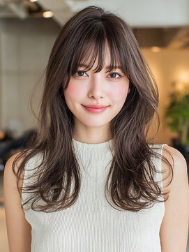 サンタフェ 一宮森本店(Sanata'Fe) レイヤーカット/顔まわりレイヤー/カラーエステ/20代30代40代
