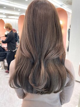 ロンド ブランシュ 錦糸町北口(Lond blanche) ★ 似合わせカット韓国 メルティカラーフェミニンロング