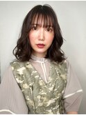 ゆるふわパーマくせ毛風ミディアムレイヤーp1浦和20代30代