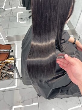 バレット 福岡天神(VALETTE) ブルーブラック＋ULTOWA＋5Gトリートメント