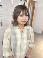 ミーナ バイ アーバン(Meena by urban.)&nbsp;【Meenaハザマ】インナーブラック×ハイトーンアッシュ