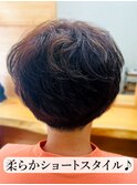 柔らかショートスタイル♪
