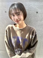 オアシス 表参道(OASIS) ミニボブ×似合わせレイヤー×透明感ブラウンジュカラー