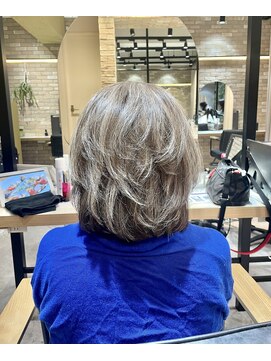 ゼスト 三鷹店(ZEST) 似合わせカット髪質改善レイヤー酸性縮毛矯正ボブ/三鷹/吉祥寺み