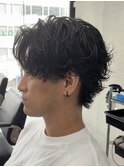 ラルフパーマ スパイラル センターパート 鹿児島パーマ