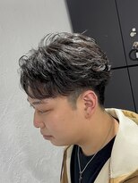 オーバルバイアピッシュ(OVARL by apish) フェザーパーマフェザーショートニュアンステーパーフェード