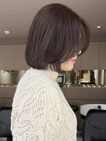 メゾンマイル 恵比寿(maison mile)&nbsp;オリーブグレージュ/透明感カラー/レイヤーカット/恵比寿駅