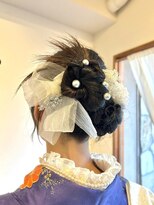 チルアウト 塚口本町店(chill out) 和装/着物/編み込みアレンジ/まとめ髪アレンジ/20代/30代/40代