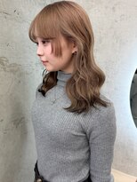 アロ 大阪梅田(alo)&nbsp;【momoa】ミルクティーカラー《ブリーチ/レイヤー》