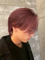 ニアウ 新宿(Niau)&nbsp;MEN’S/リバースセンターパート/ニュアンスパーマ/新宿
