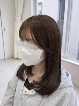 アッシュ 鶴ヶ峰1号店(Ash) ミディアムレイヤーカット【鶴ヶ峰/横浜】