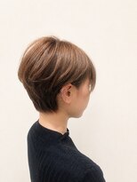 エイム ヘア リアム 調布店(eim hair liam)&nbsp;愛されショート/上品ボブ/ココアブラウン/顔周りレイヤー/小顔
