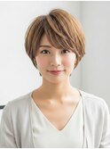 ショートボブ 白髪染め/白髪ぼかし/川越