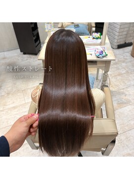 アルーシェ 心斎橋(Alushe) 毎朝のお手入れを楽に！ナチュラルな艶髪ストレート