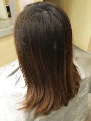 before&after   お手入れ簡単フェミニンボブ