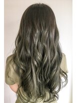 ヘアーズルーム 風(Hair's room fuu) バレイヤージュヌーディーカーキ