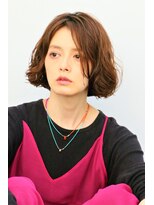 ドロップ(drop)&nbsp;無造作ミディアムボブ【表参道/青山drop】