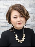 大人クールなショートボブ