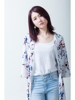 ヘアーアンドライフ ガーデン(HAIR&LIFE Garden) ダークカラーに艶ストレート!