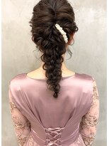 ブラン 天王寺(Blanc)&nbsp;【Blanc/天王寺】ヘアアレンジ/ダウンスタイル/編み込み miy