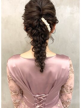 ブラン 天王寺(Blanc) 【Blanc/天王寺】ヘアアレンジ/ダウンスタイル/編み込み miy
