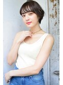 Chlom☆新宿 ダークアッシュショートグラデーションボブ
