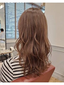 グランシュ 青葉台店(GranCieux) 波ミックスウエーブ×グレージュロング☆