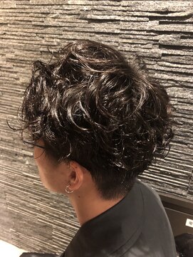 ヒロギンザ 新橋日比谷口店(HIRO GINZA) 無造作パーマスタイル