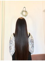 ホワイトストーン WHITE STONE 酸性ストレート　ロング　縮毛矯正　髪質改善　ダメージレス