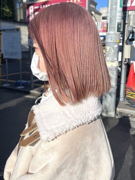 ミィ 表参道(mee.) 【mee.】ヤジマ ペールピンクカラー