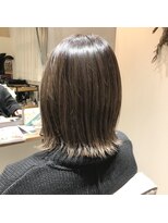 ジリッタ(JILI.TA)&nbsp;【JILI.TA京都】大人気スタイル！切りっぱなしボブ♪グレージュ