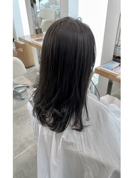 カッツ 笠岡店(CUT S) ほんのりアッシュカラー