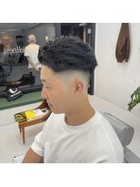 ウェルネス(Wellness)&nbsp;スパイラルパーマサイドパート韓国マッシュルーキーカット2