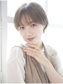 大人可愛い美髪20代30代小顔マッシュショート１５７