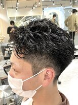 クオル 立川(QOL) ツーブロックビジネスショートニュアンスパーマ無造作パーマ