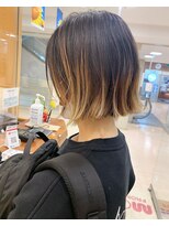 モリオ フロム ロンドン サッポロファクトリー店(morio FROM LONDON)&nbsp;【morio札幌】札幌ボブ　大人かわいいぱつっと外ハネボブ