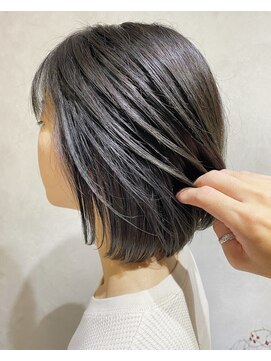 アクト 仙台 deuxieme(ACT) インナーカラー　グレー