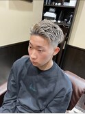 ホワイトミルクティーグレージュ・スキンフェード