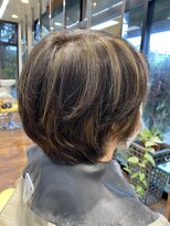 ネバーランド 平成店(NEVER LAND)&nbsp;ハイライトショートボブ