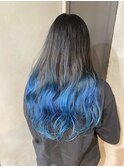 ブルーグラデーションカラー